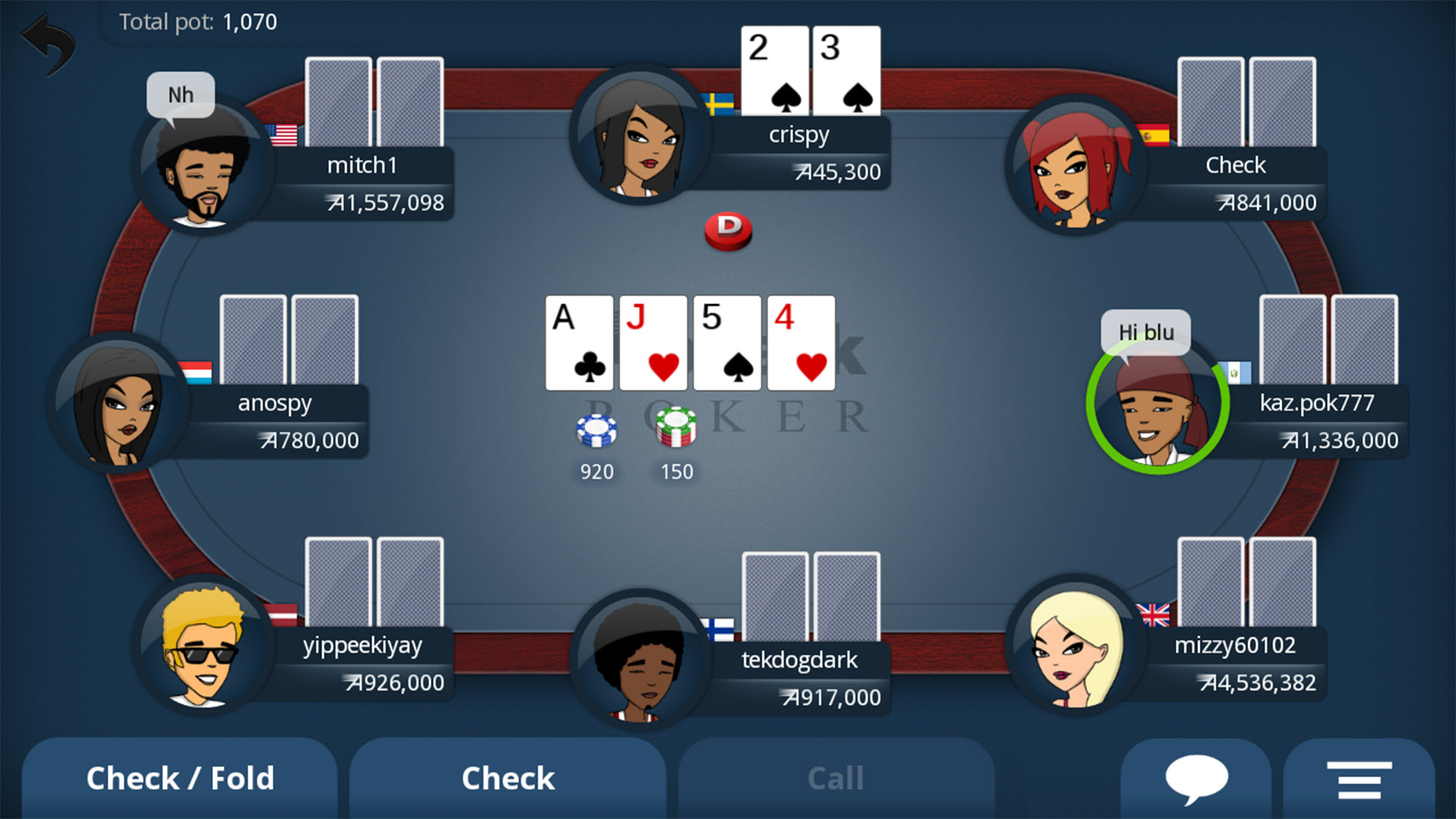 best poker app online